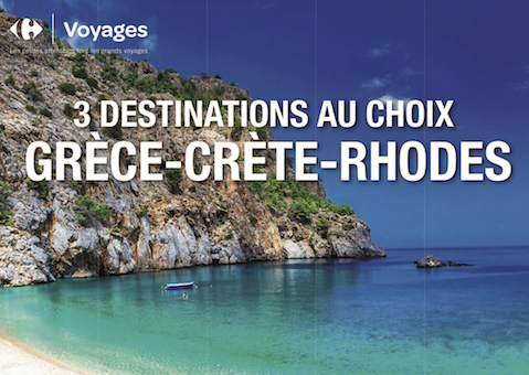 Promotion Grèce Carrefour Voyages Grand Maine Angers